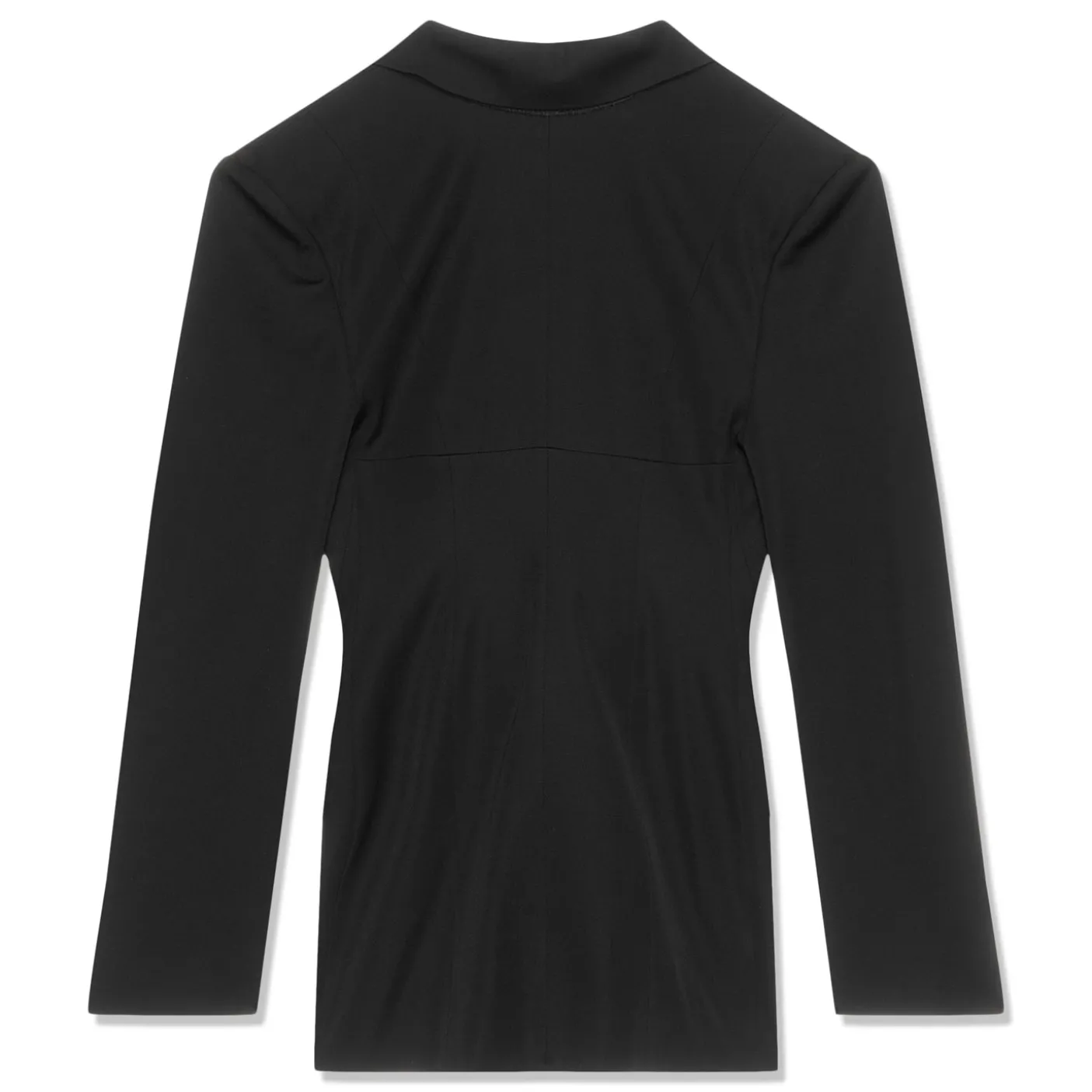 DSquared2 Stretch Worsted Wool Flipside Blazer Dress