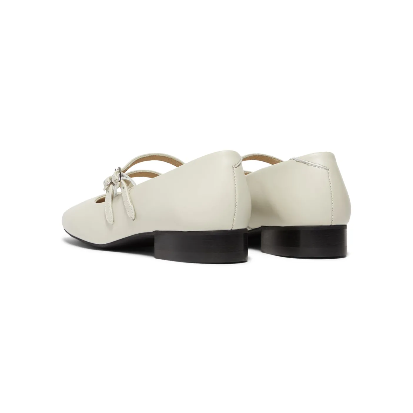 DUKE + DEXTER Ruby Off-white Kiss Mary Jane