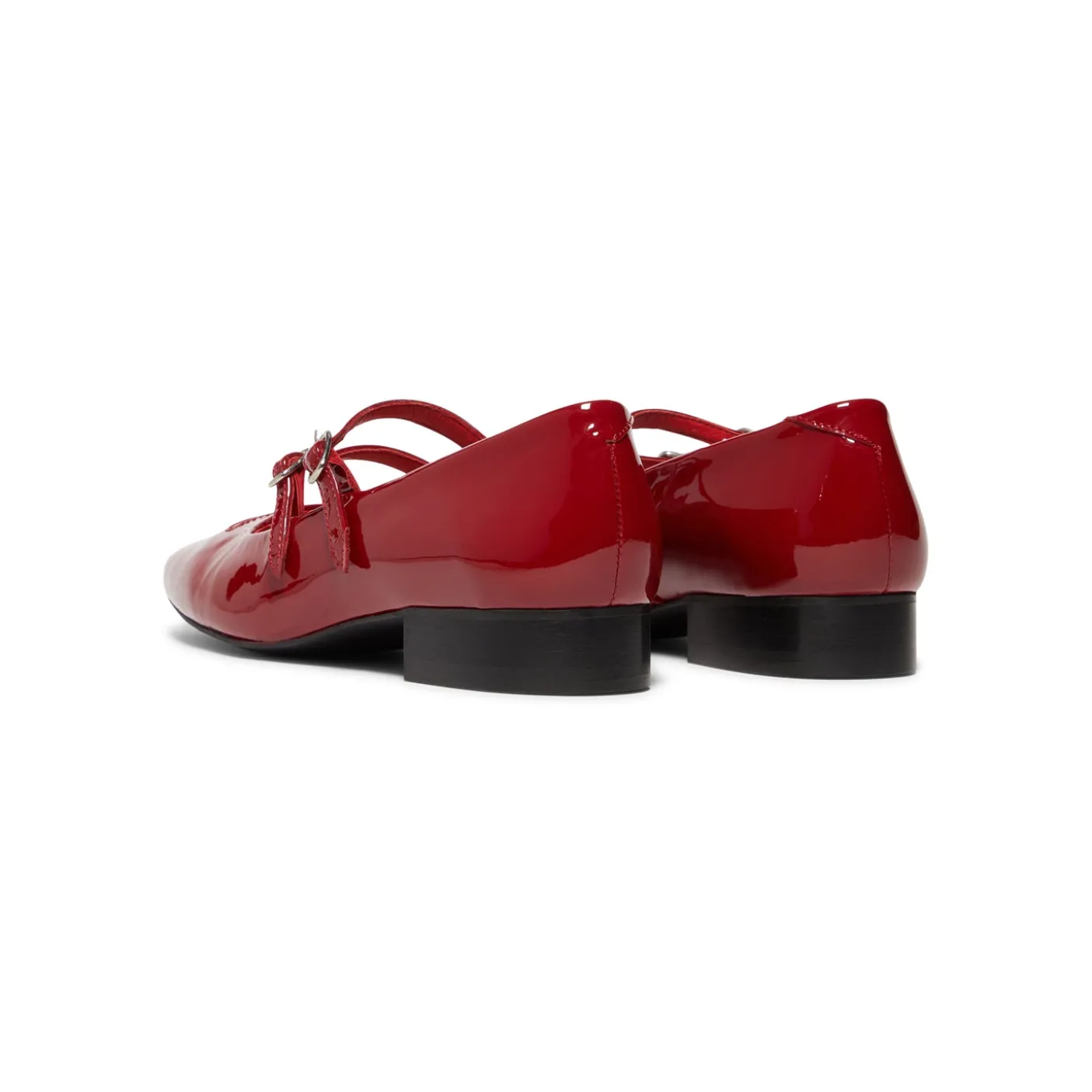 DUKE + DEXTER Ruby Red Patent Mary Jane