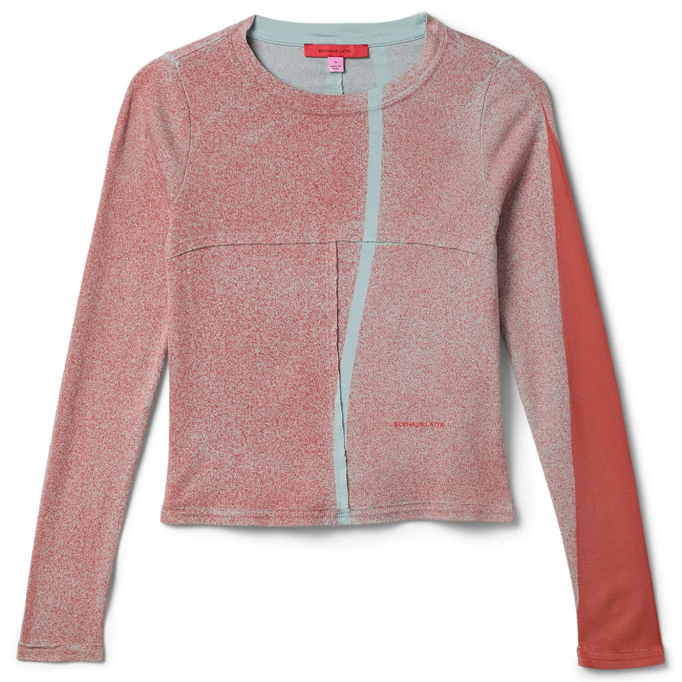 Eckhaus Latta Lapped Baby Crewneck