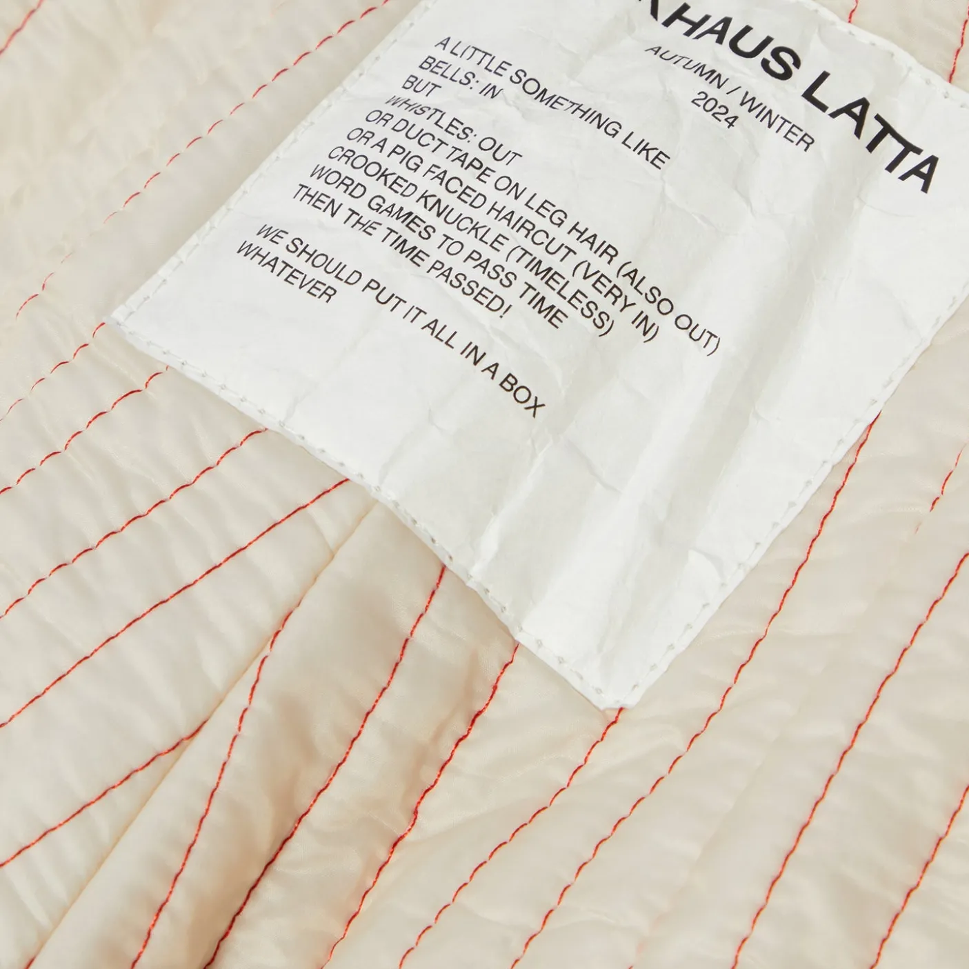 Eckhaus Latta Line Pant