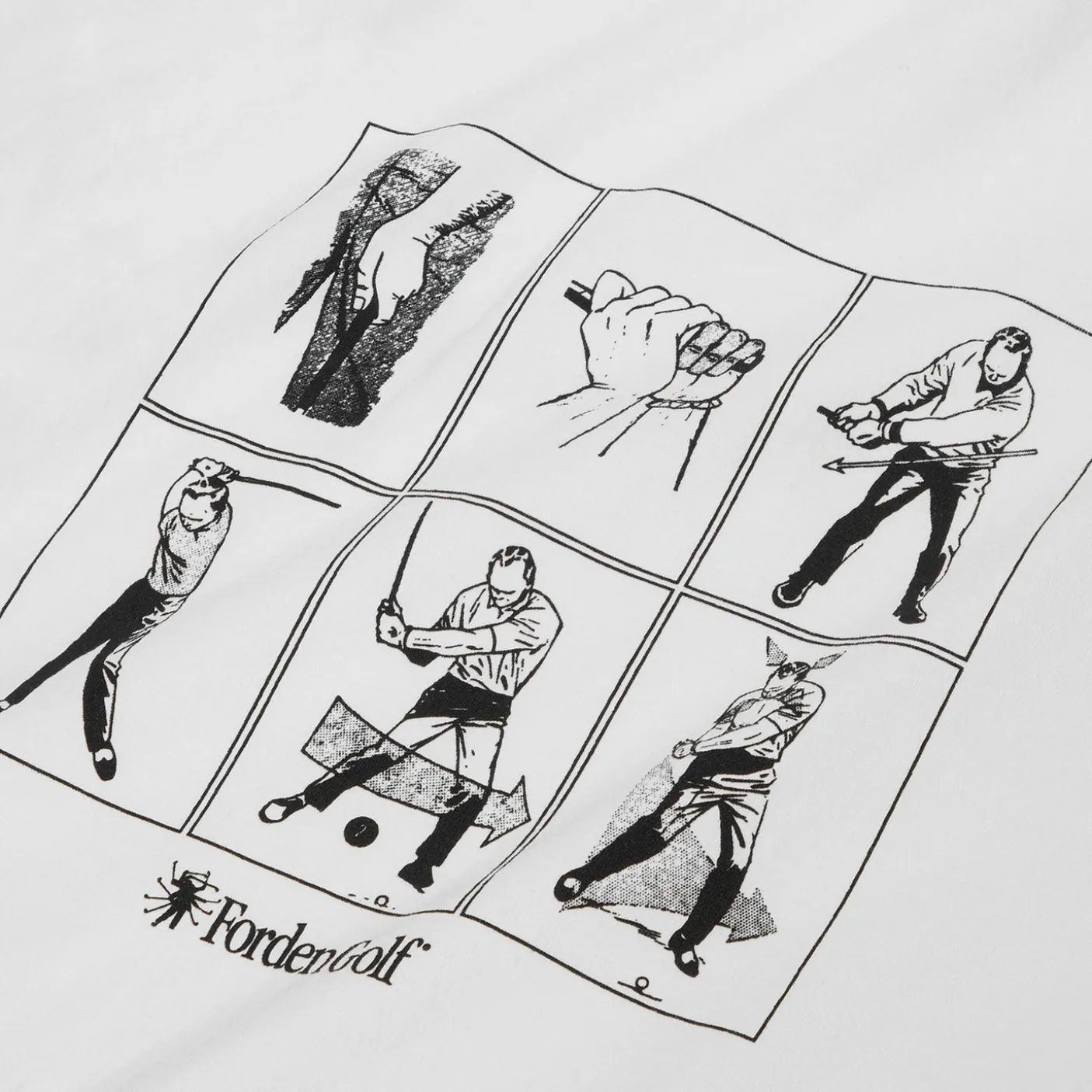 Forden Golf Diagram Short Sleeve T-Shirt