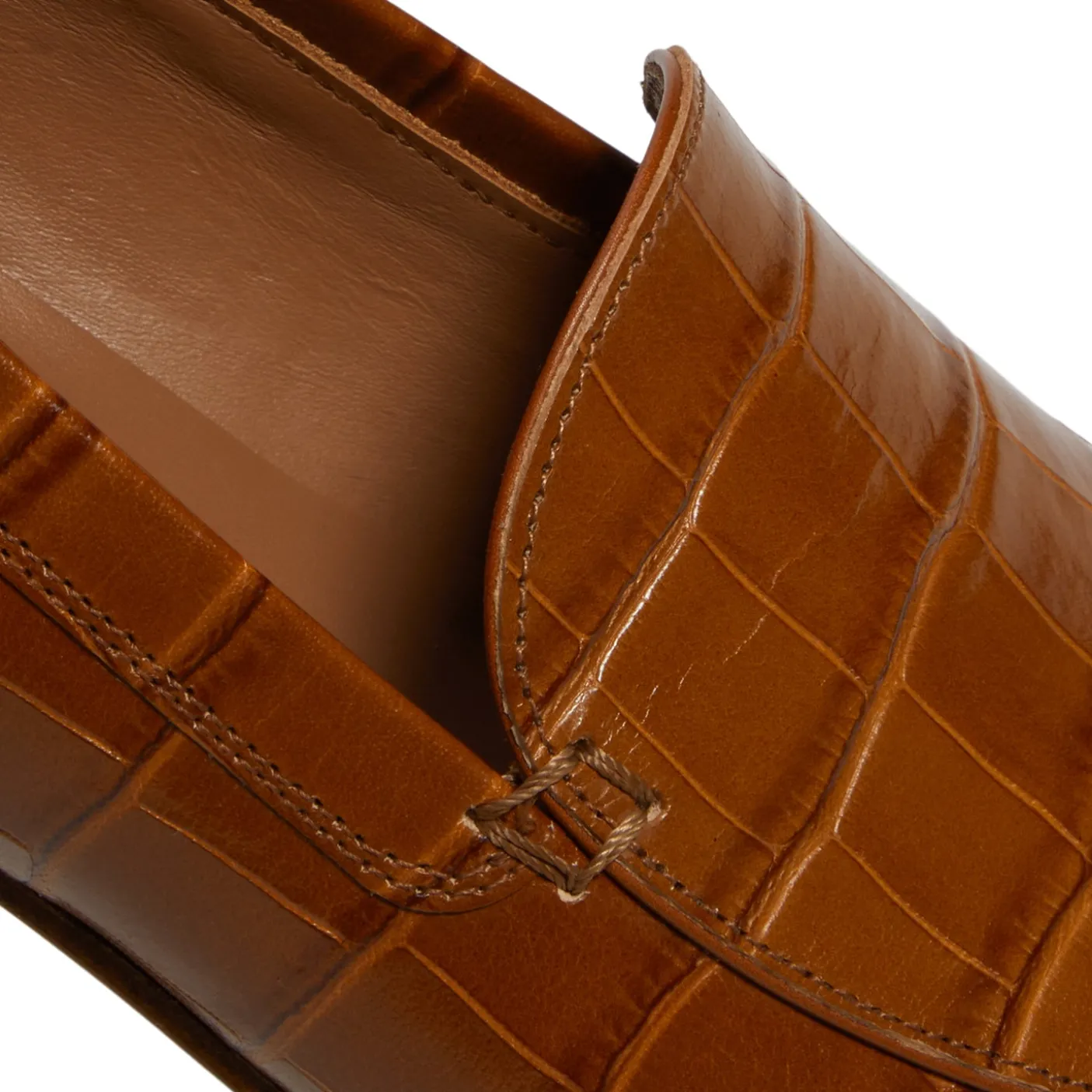 GIABORGHINI Money Printed Leather Loafer