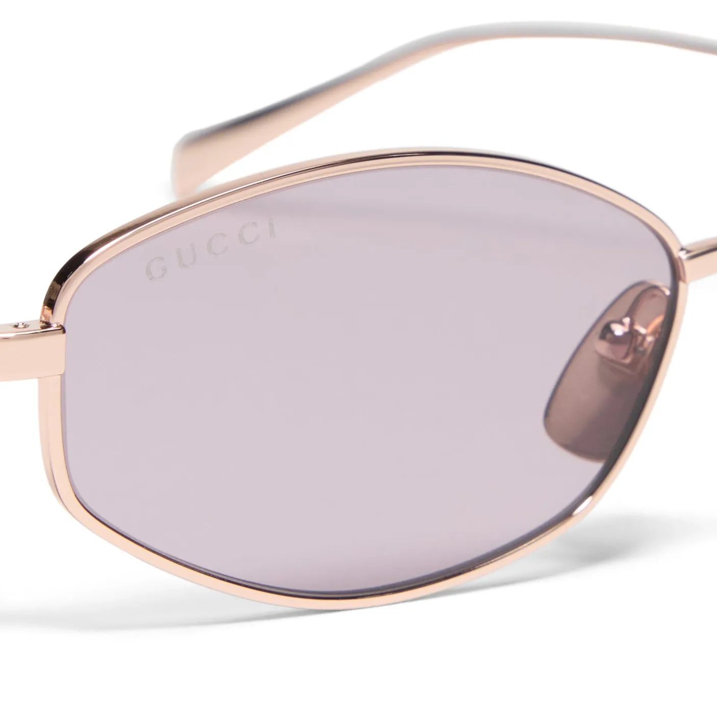 Gucci Oval Frame Sunglasses