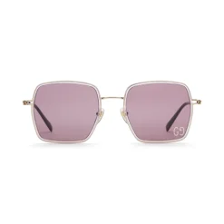 Gucci Square Metal Frame Sunglasses