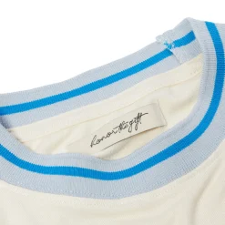 Honor the Gift B-Summer Womens Multi Color Ringer Tee