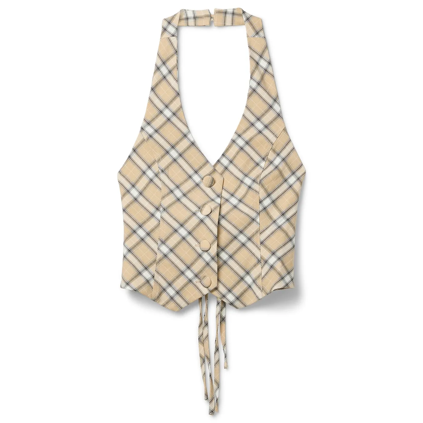 House of Sunny Sloane Check Waistcoat
