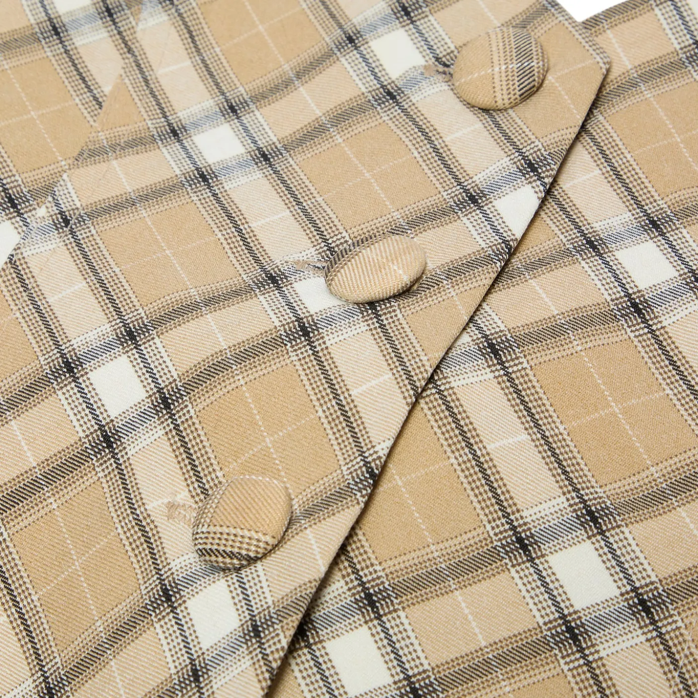House of Sunny Sloane Check Waistcoat