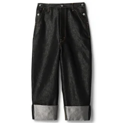 Junya Watanabe Cotton Cupro Glitter Denim