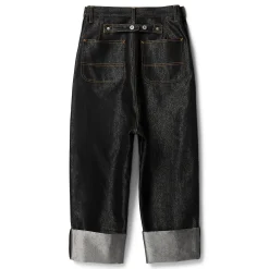 Junya Watanabe Cotton Cupro Glitter Denim