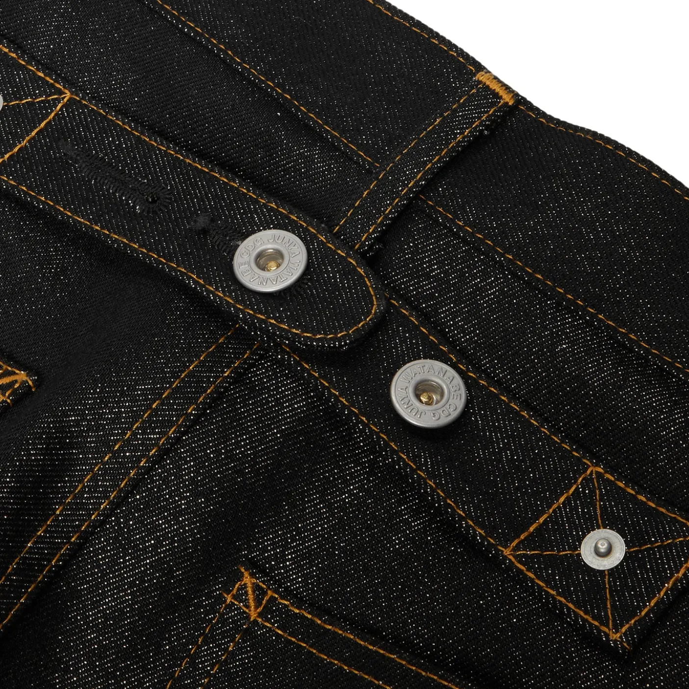 Junya Watanabe Cotton Cupro Glitter Denim