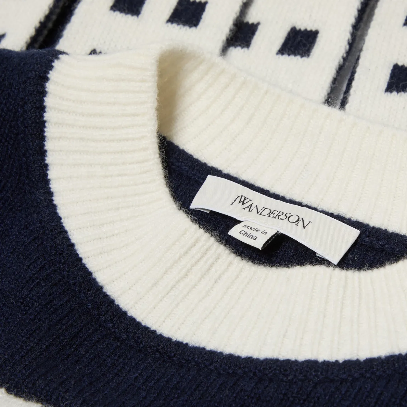 JW Anderson Jacquard Slit Jumper