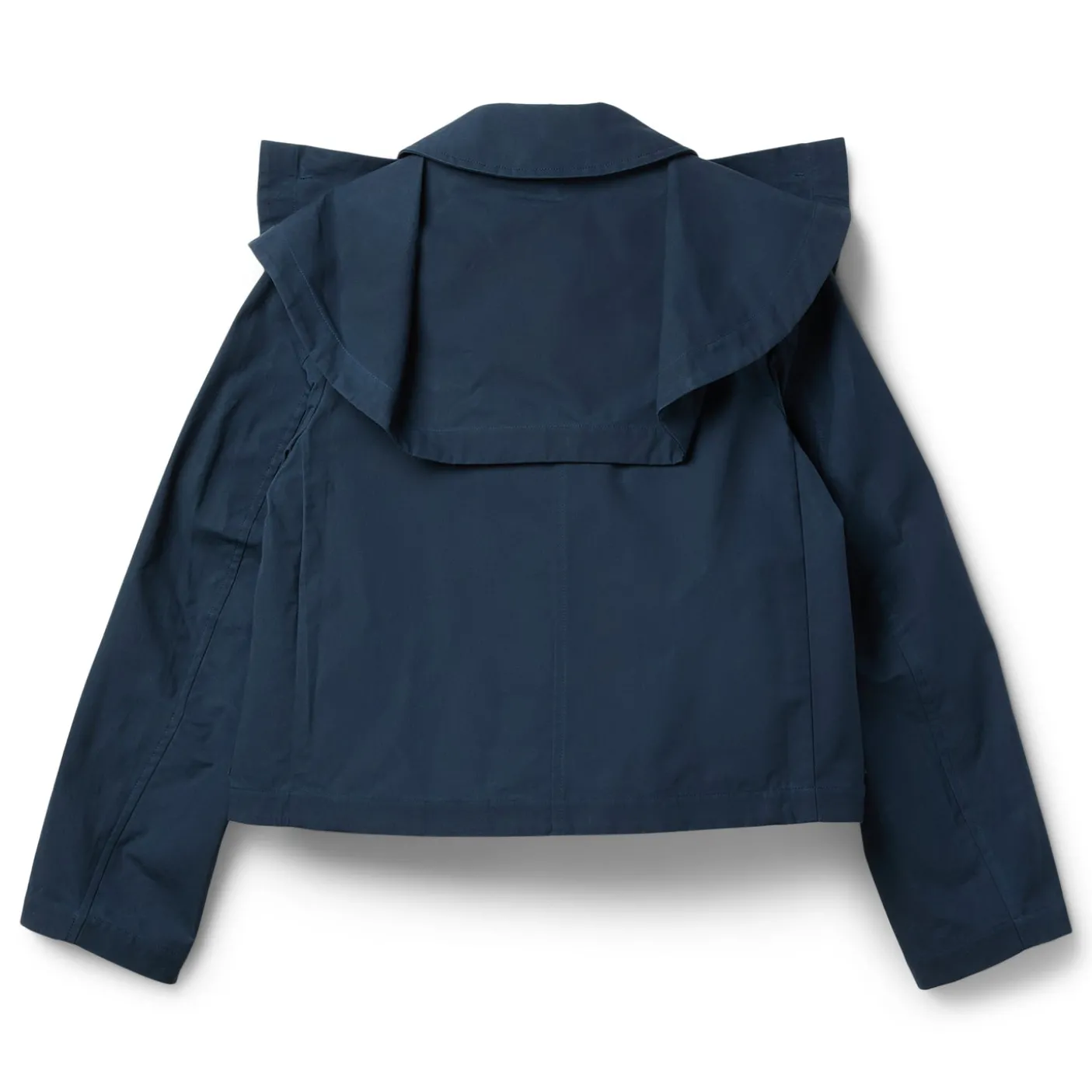 JW Anderson Oversized Collar Cropped Trench Jacket
