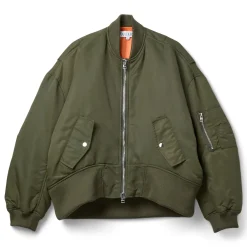JW Anderson Oversized Curved Hem Bomber Jacket