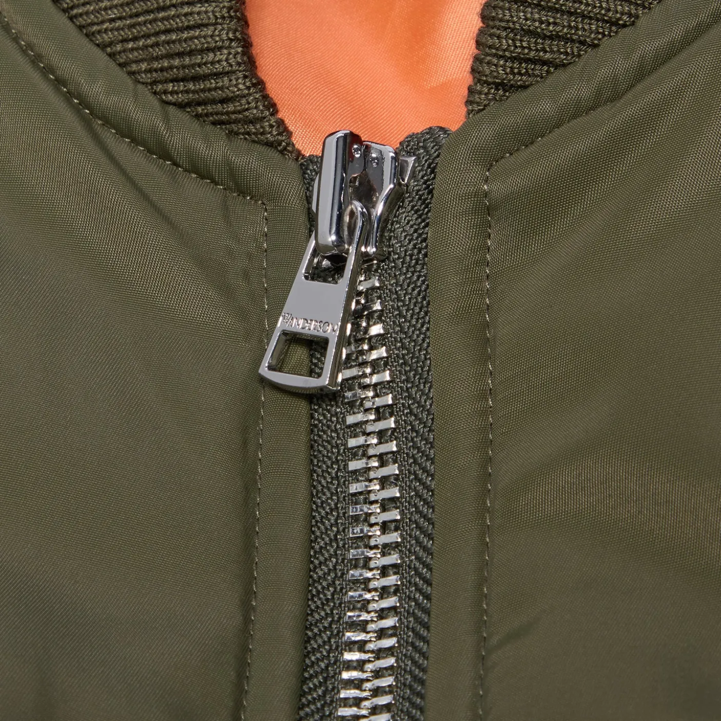 JW Anderson Oversized Curved Hem Bomber Jacket