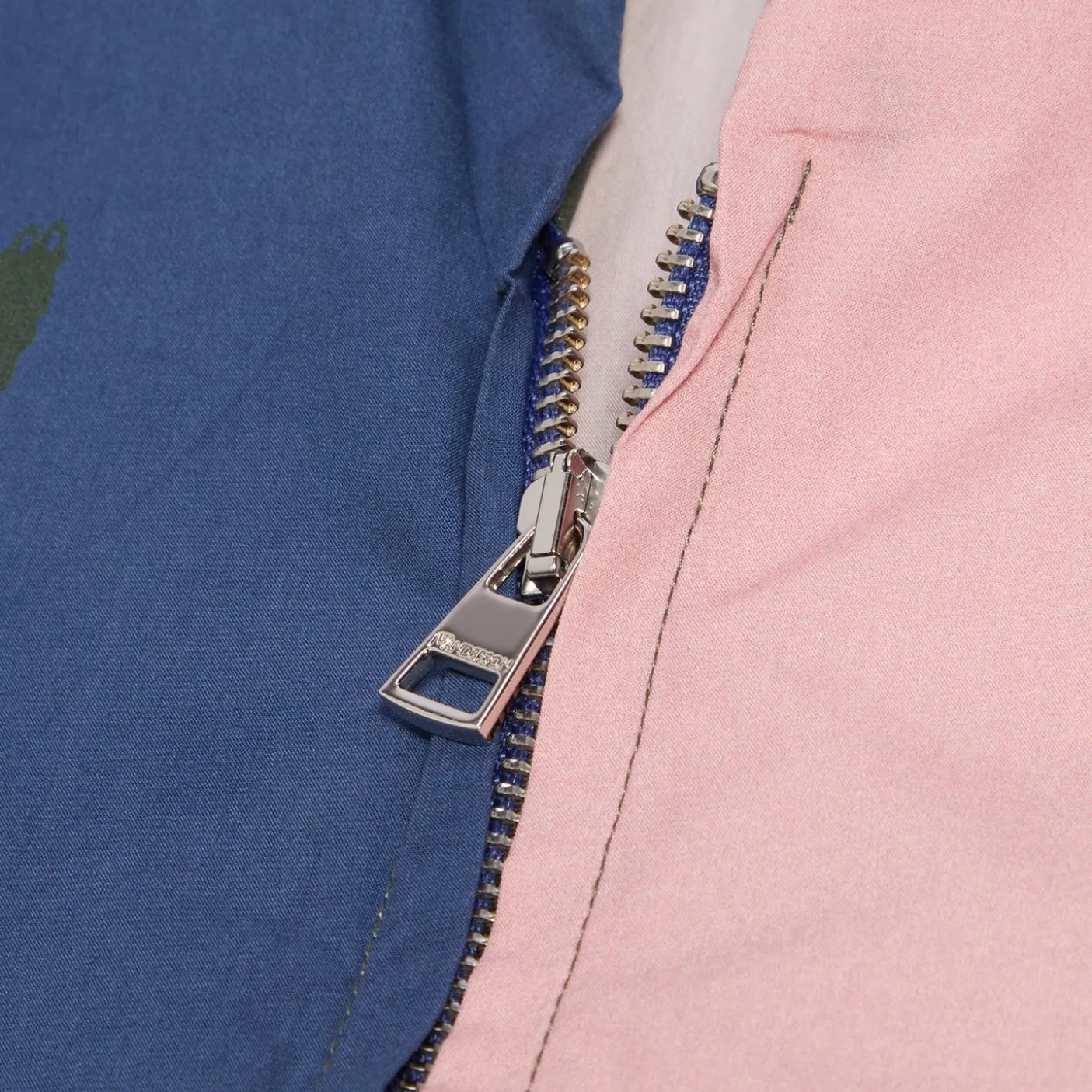 JW Anderson Zip Up Short Sleeve Printed Shirt