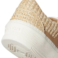 Lanvin Cash Raffia Sneakers