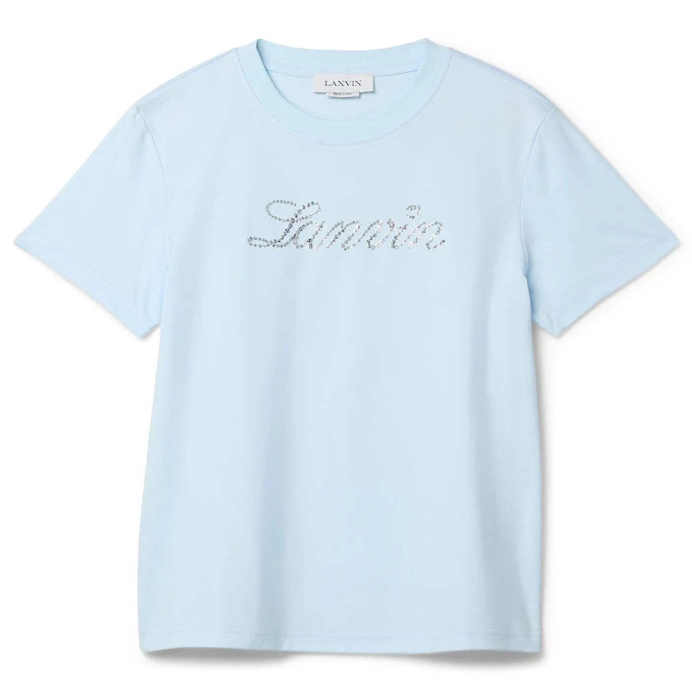 Lanvin Embroidered Sequin Logo T-Shirt