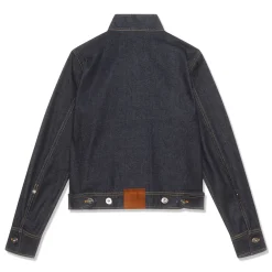Lanvin Lavallière Collar Denim Jacket