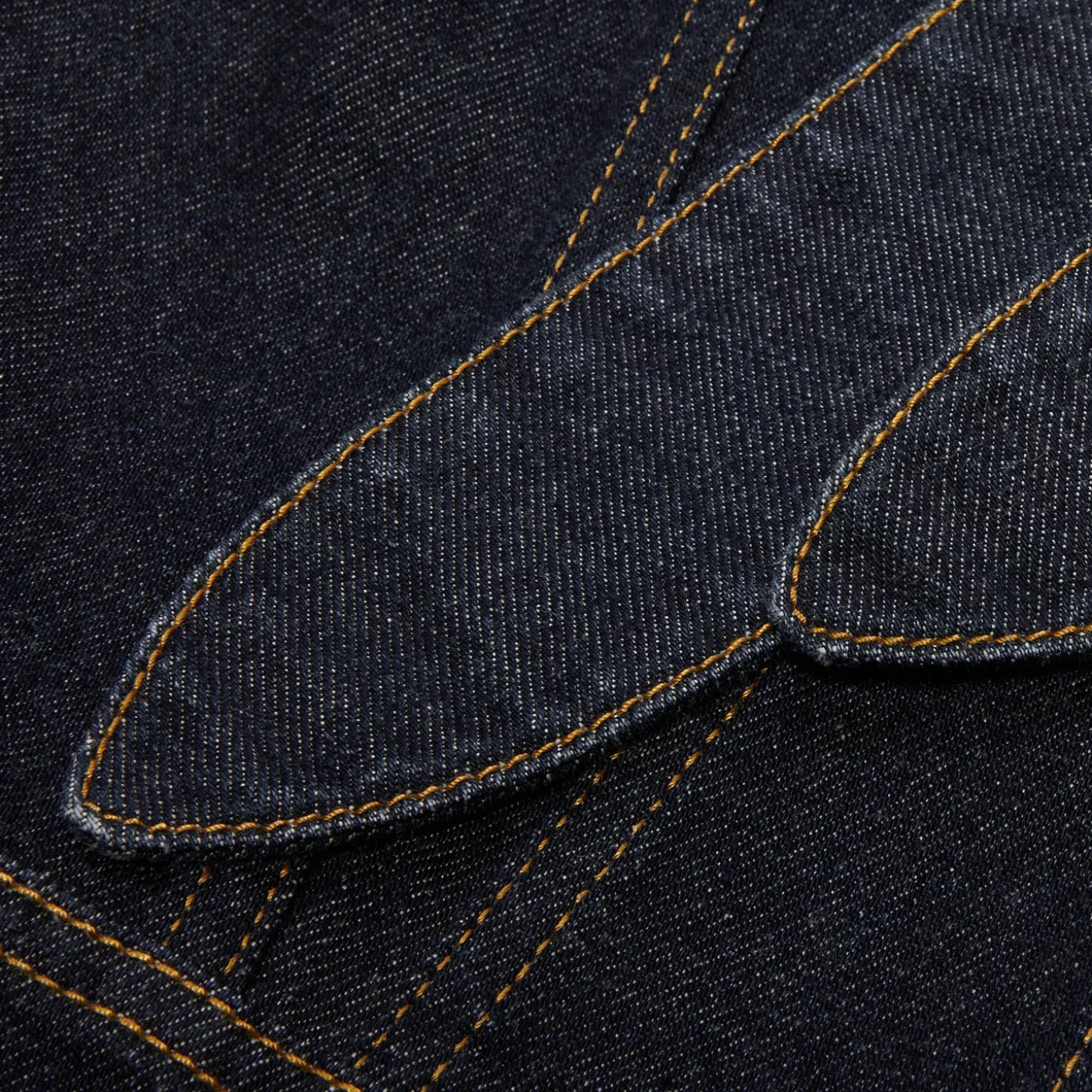 Lanvin Lavallière Collar Denim Jacket