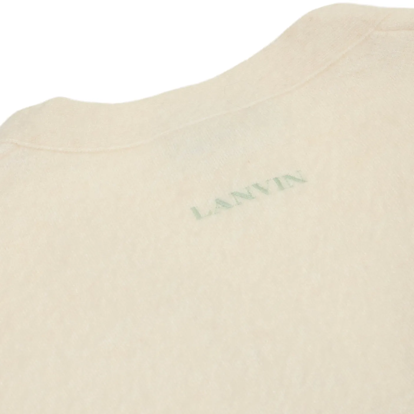 Lanvin Striped V Neck Cardigan