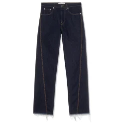 Lanvin Twisted Denim Baggy Trousers