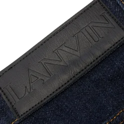 Lanvin Twisted Denim Baggy Trousers