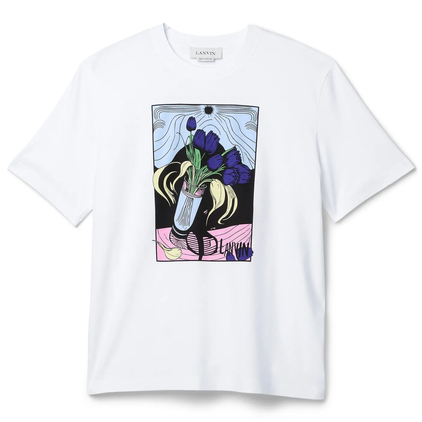 Lanvin Vase Print T-Shirt