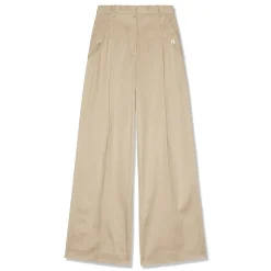 Lanvin Womens Wide Leg High Waist Pant