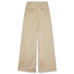 Lanvin Womens Wide Leg High Waist Pant