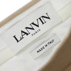 Lanvin Womens Wide Leg High Waist Pant
