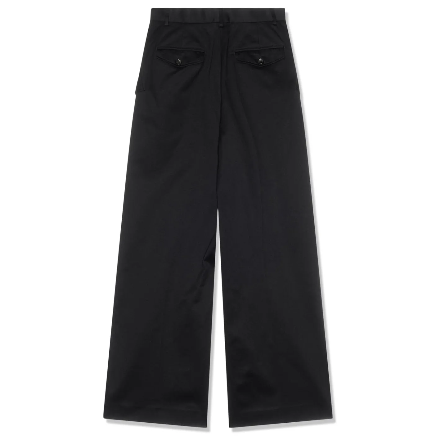 Lanvin Womens Wide Leg High Waist Pant