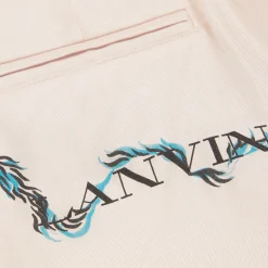 Lanvin Womens Wide Leg Pant
