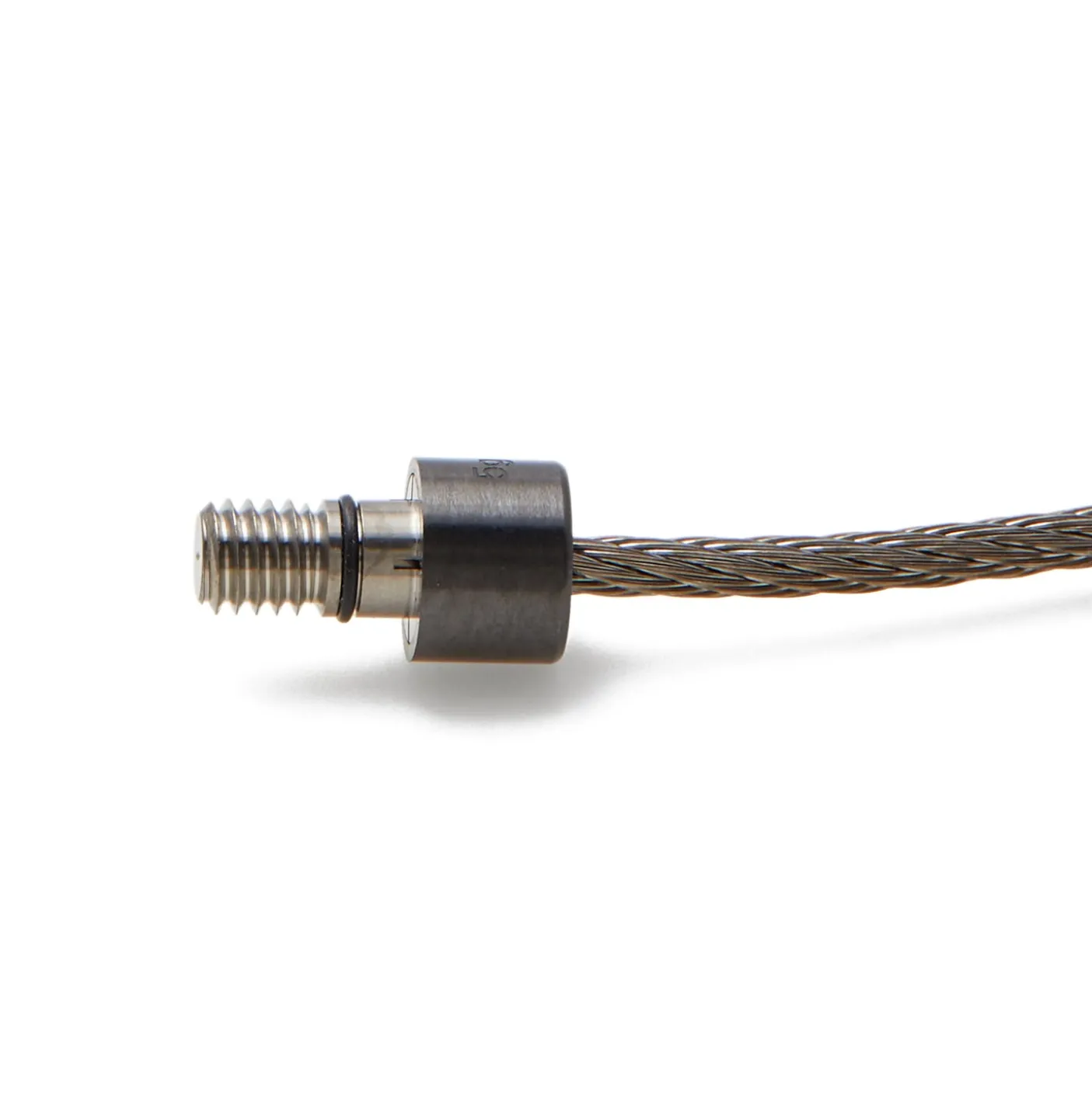 Le Gramme 5g Brushed Ceramic Cable Bracelet
