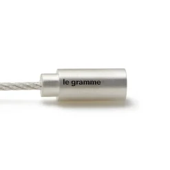 Le Gramme 9g Brushed Sterling Silver Triptych Clasp Cable Bracelet