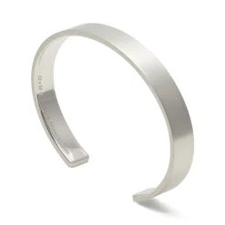 Le Gramme 21g Brushed Sterling Silver Ribbon Bracelet