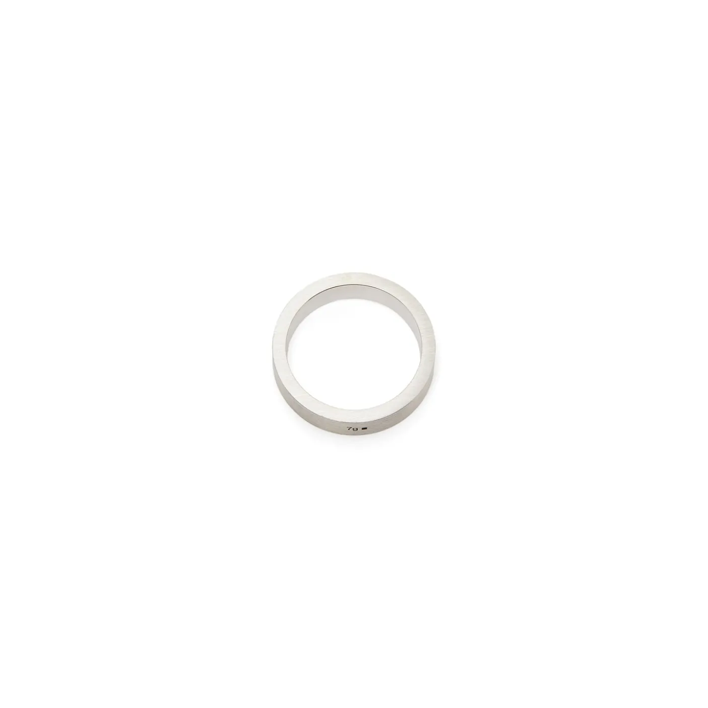 Le Gramme 7g brushed sterling silver ribbon ring
