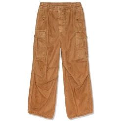 MARNI Beige Flocekd Denim Cargo Pants