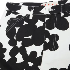 MARNI Cotton Dillies Print Cargo Pants