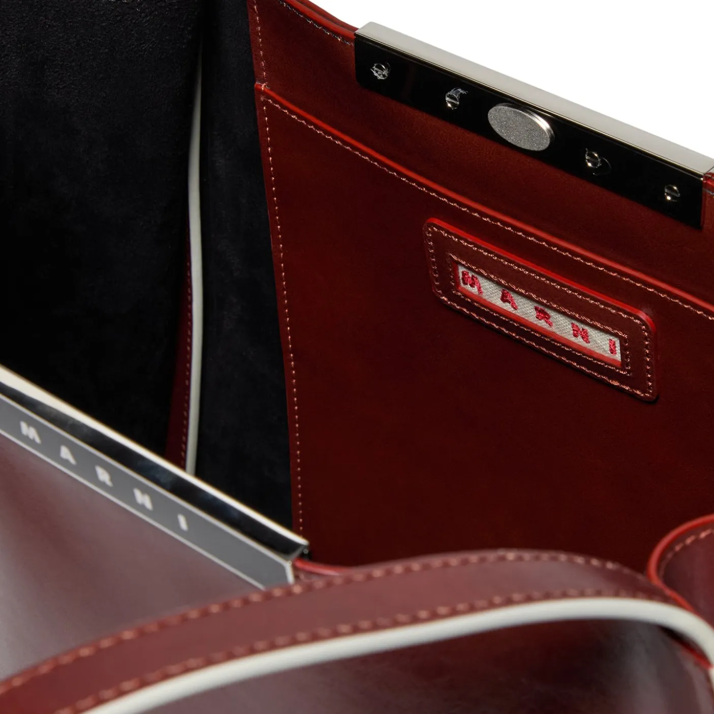 MARNI Cresta E/W Small Tote Bag
