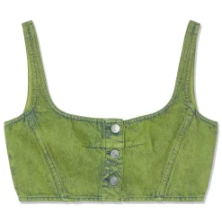 MARNI Denim Crop Top