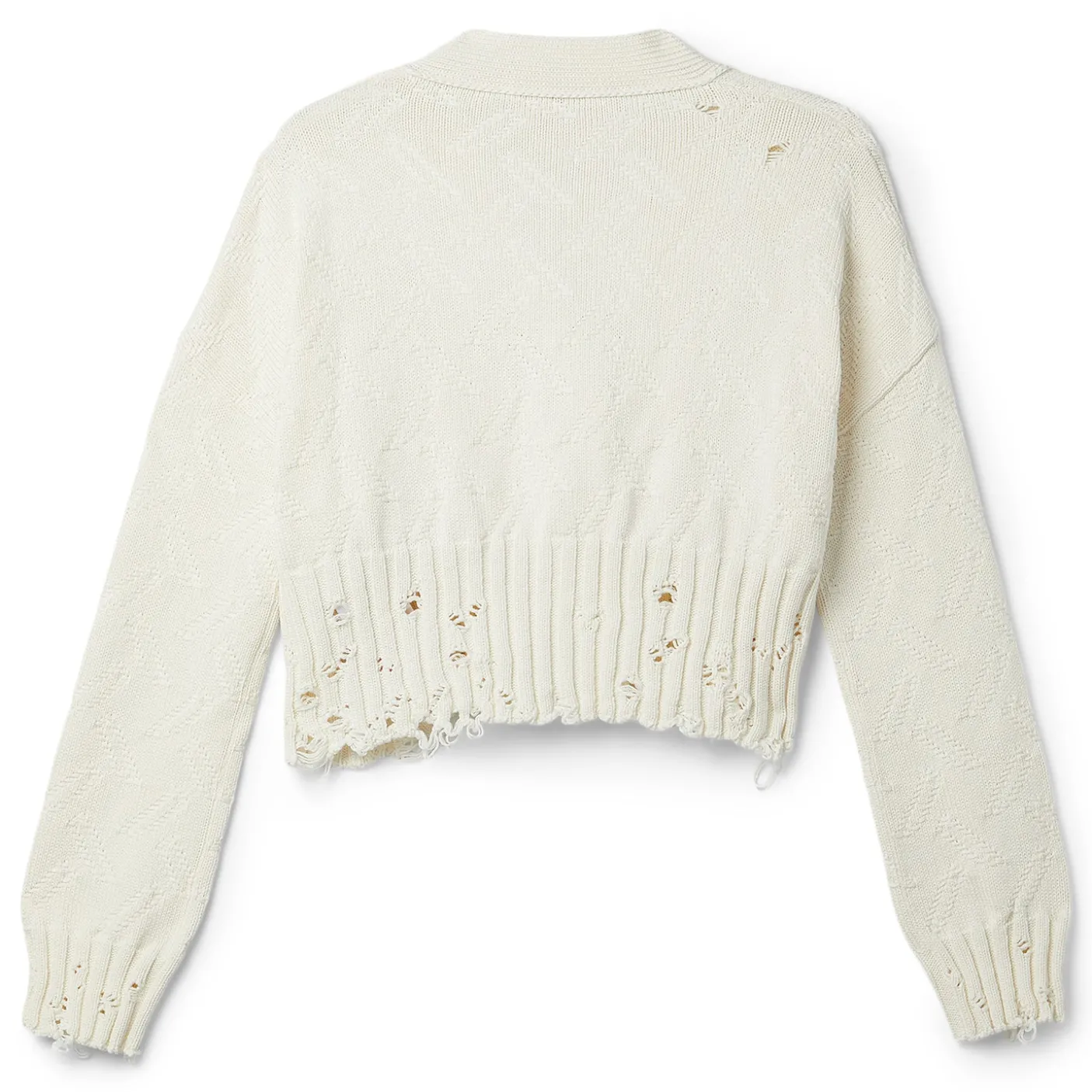 MARNI Dishevelled Cropped Cardigan