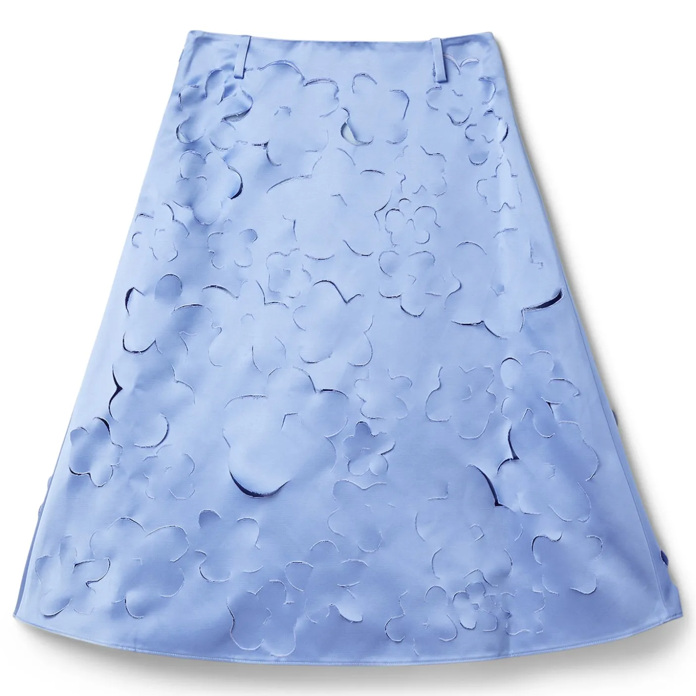 MARNI Duchess Silk Flared Skirt