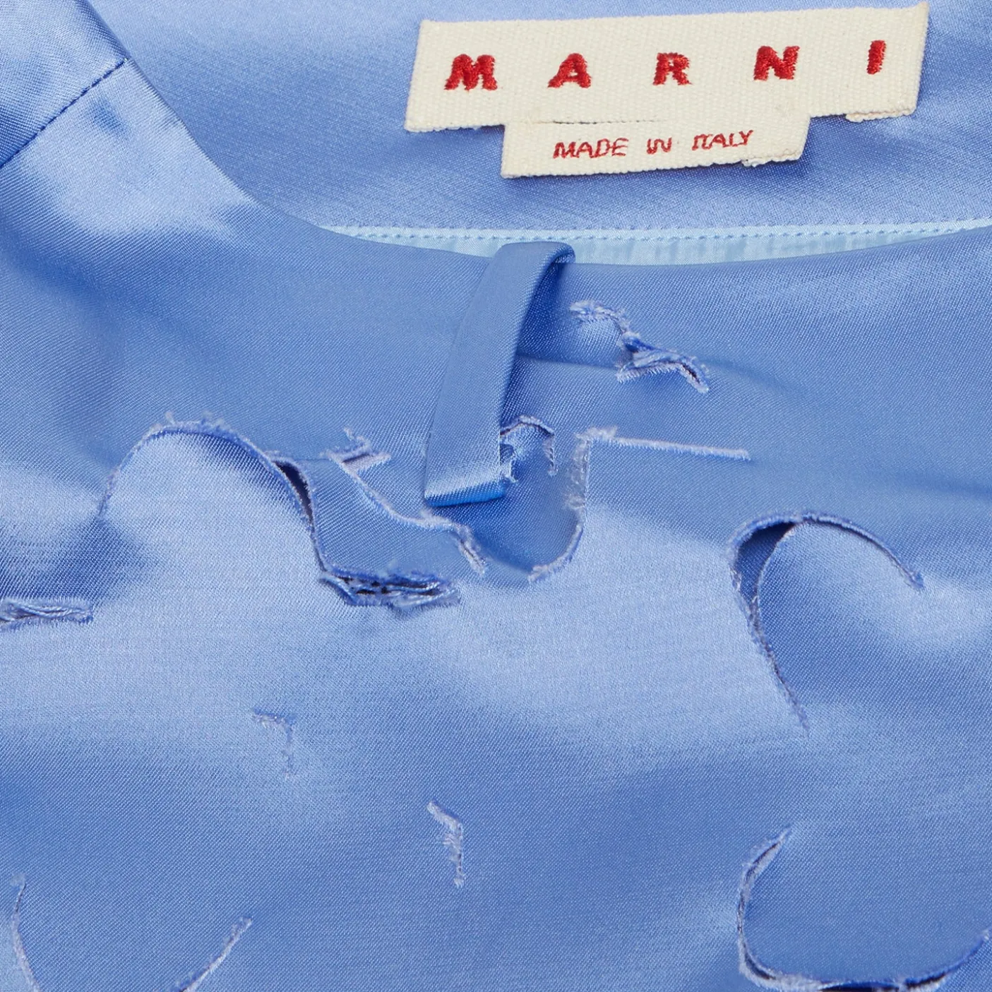 MARNI Duchess Silk Flared Skirt