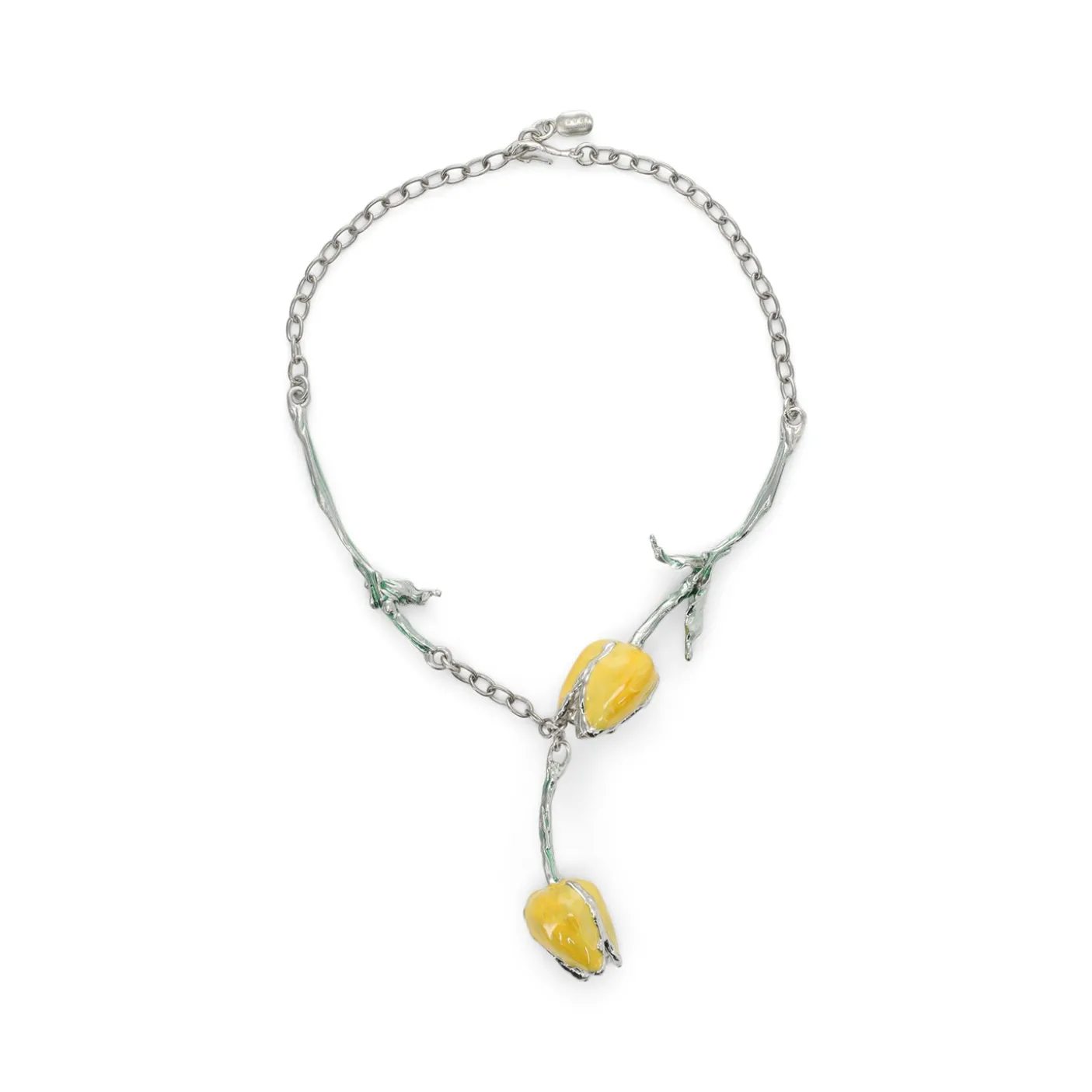 MARNI Enameled Tulip Necklace