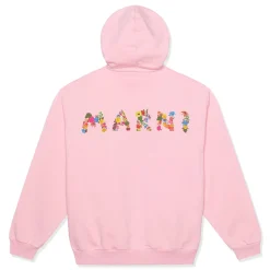 MARNI Floral Logo Print Sweatshirt
