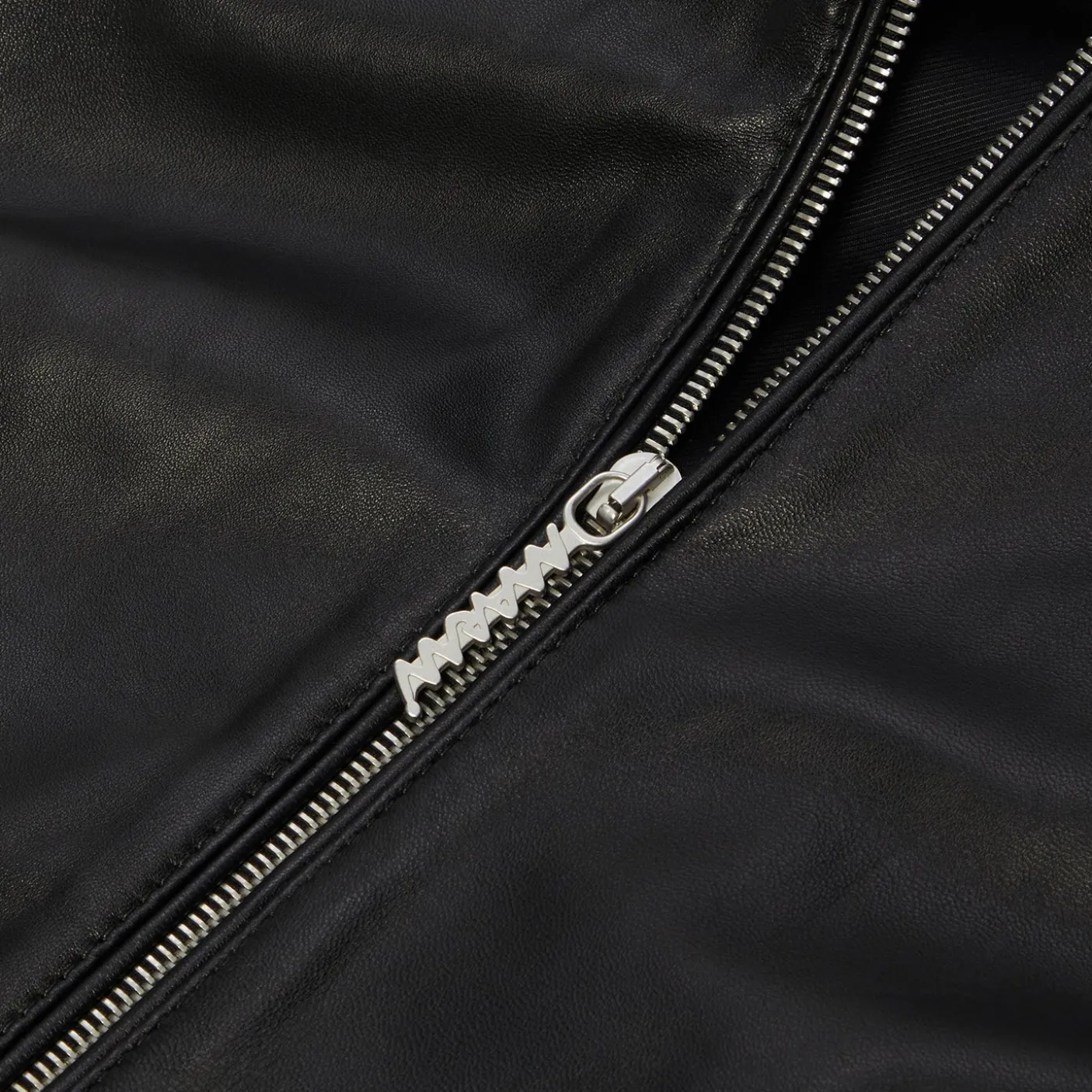 MARNI Leopard-Print Faux Fur-Trimmed Leather Jacket