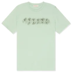 MARNI Logo Diamond Print T-Shirt