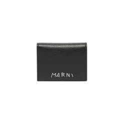 MARNI Logo Embroidered Bifold Wallet
