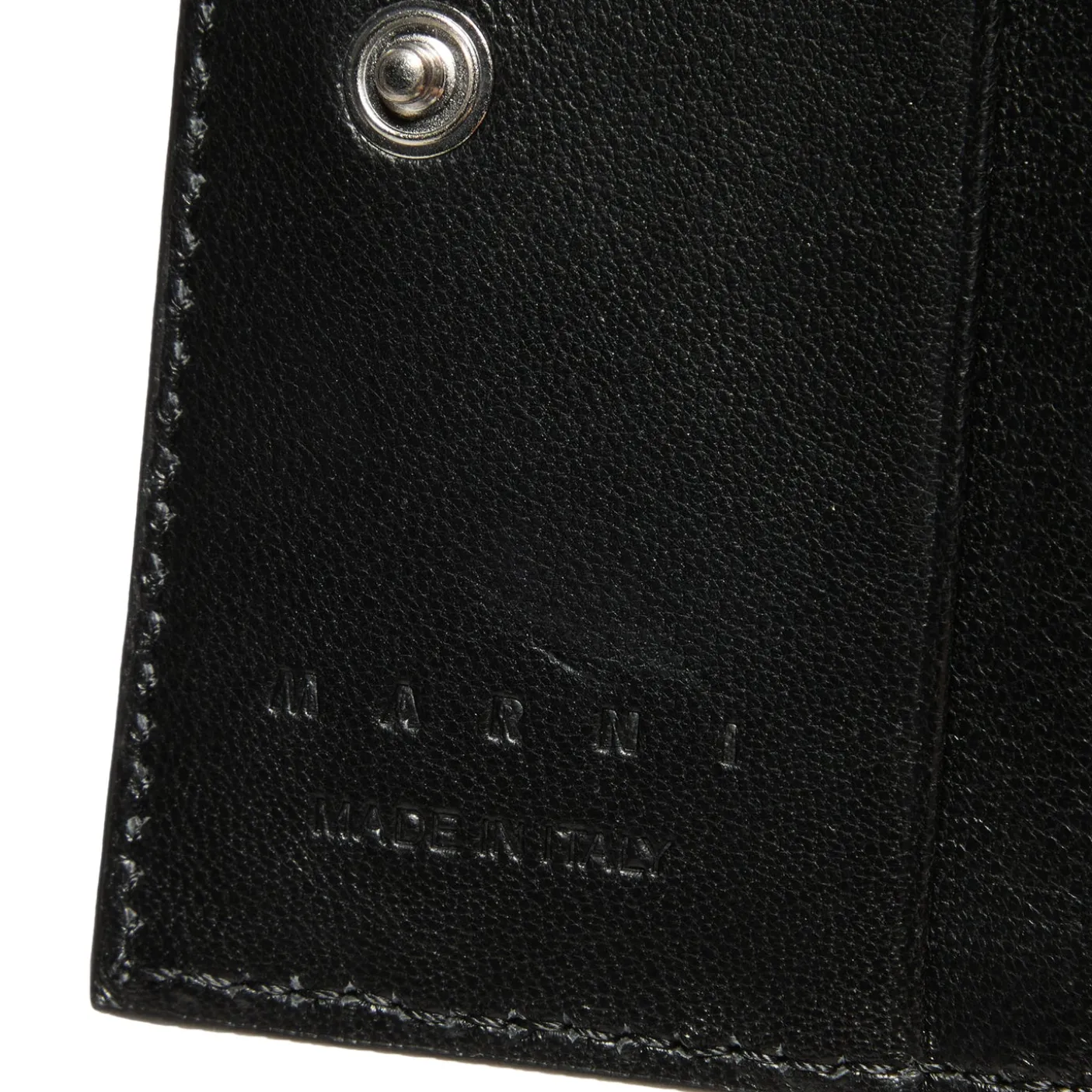 MARNI Logo Embroidered Bifold Wallet